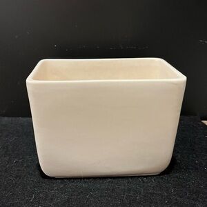 Vintage McCoy USA Planter Rectangular Cream Colored